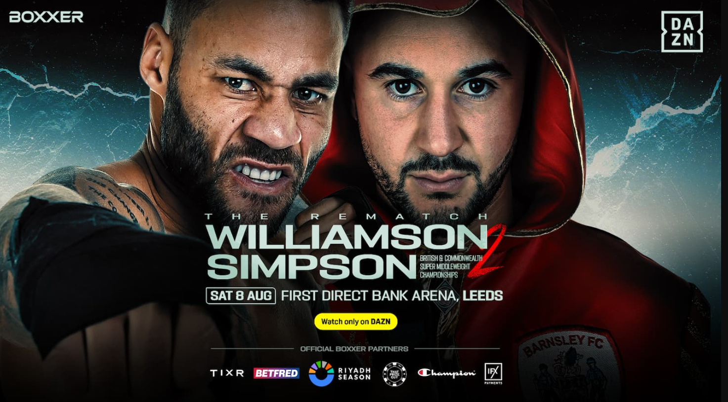 Williamson vs Simpson 2 poster