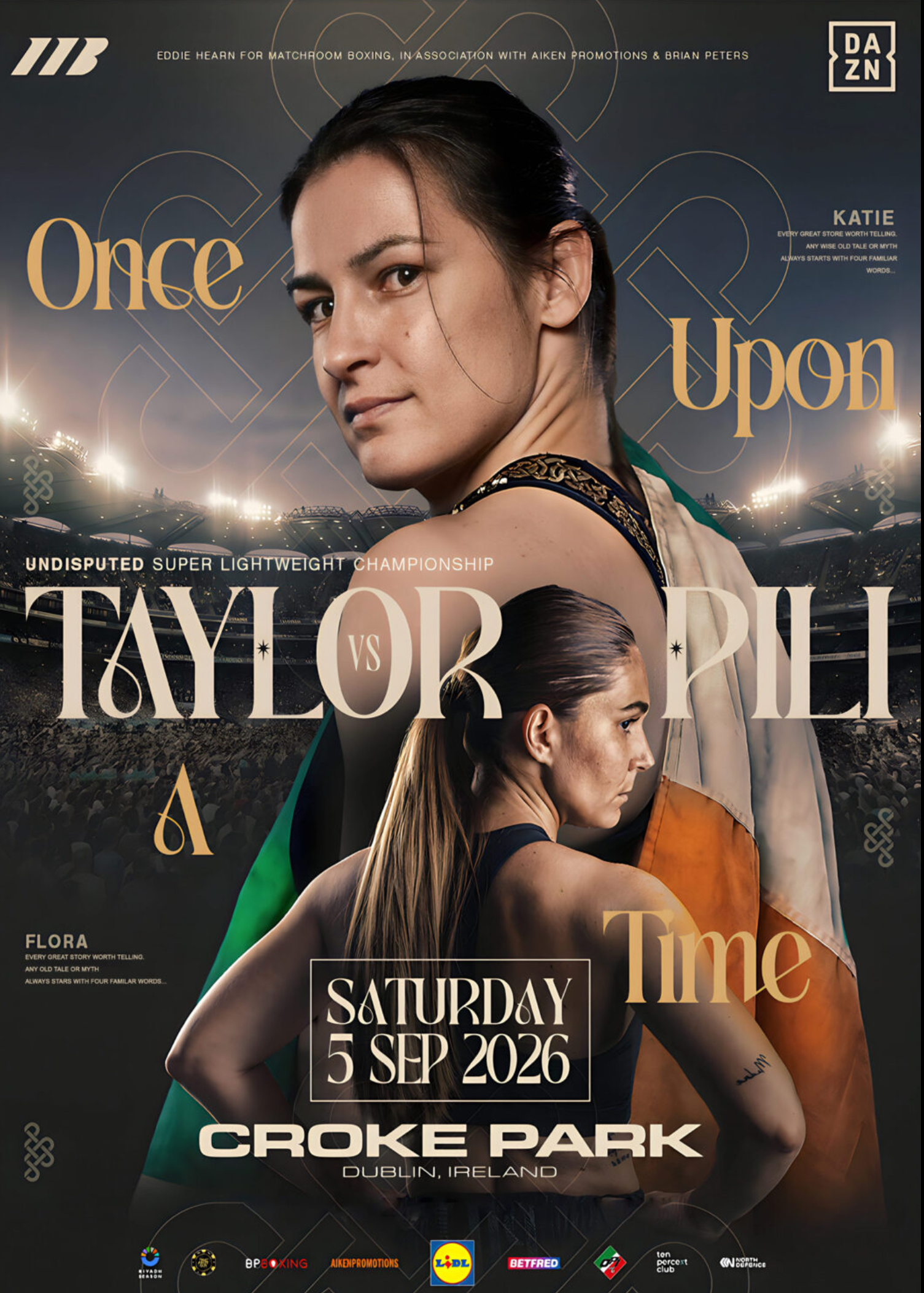 Taylor vs Pili poster