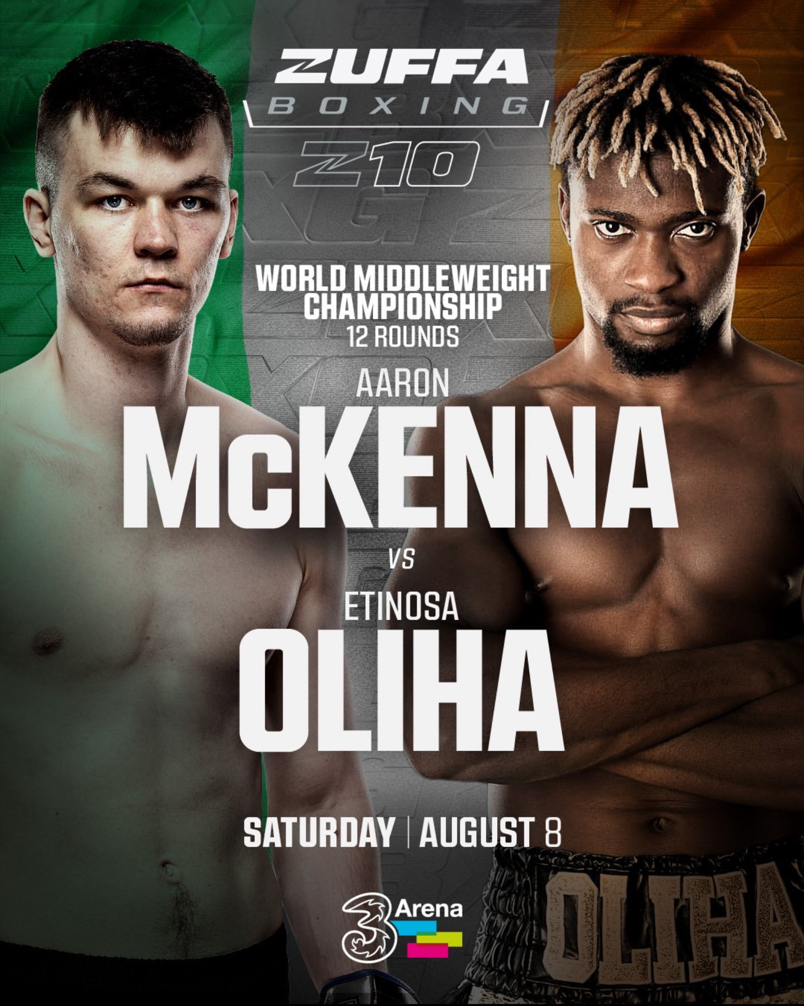 McKenna vs Oliha poster