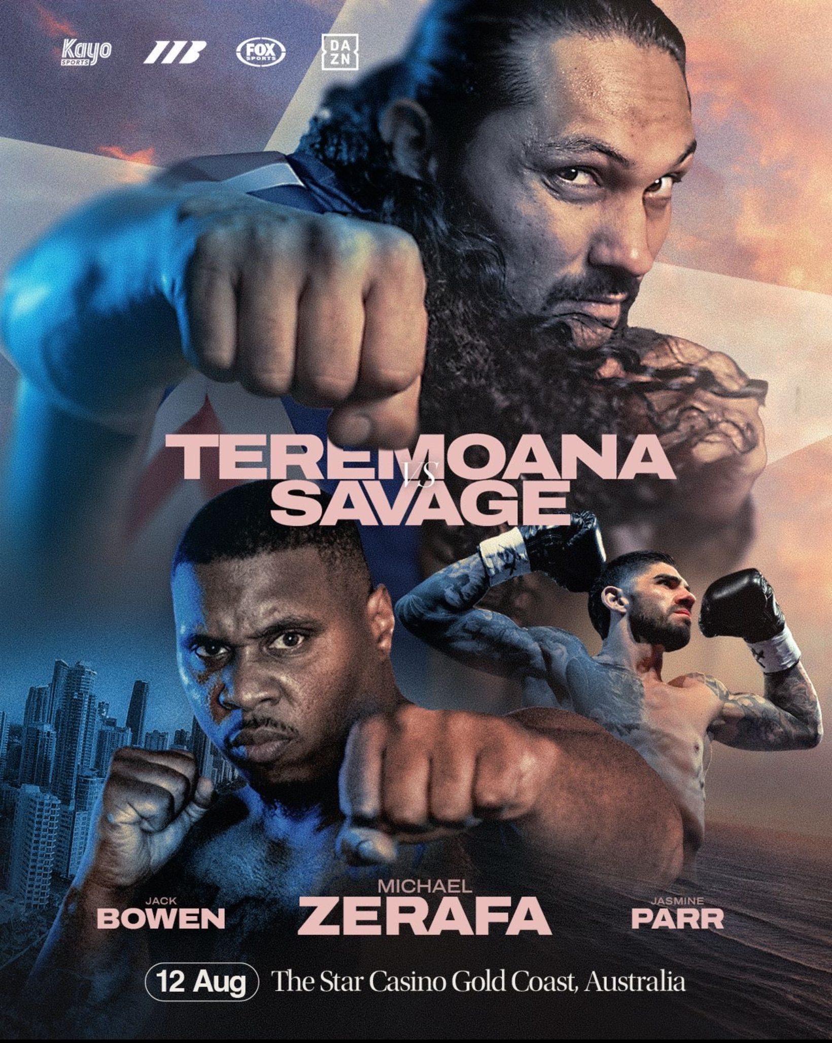 Teremoana vs Savage poster